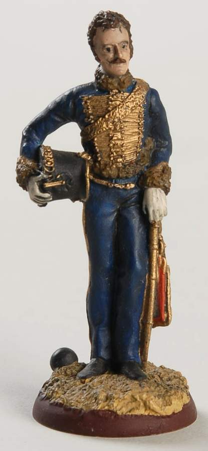 Regiments of Waterloo General-Light Cavalry - No Box by Franklin Mint-1