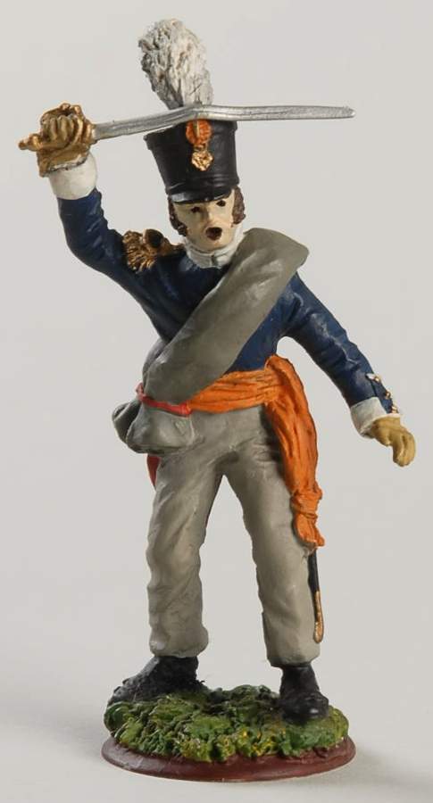 Regiments of Waterloo Luitenant-2nd Infantry - Boxed by Franklin Mint-1