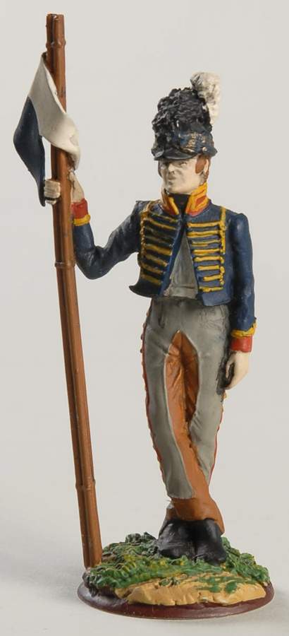 Regiments of Waterloo Gunner- Royal Horse - Boxed by Franklin Mint-1