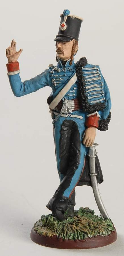 Regiments of Waterloo Hussard-1st Regiment - Boxed by Franklin Mint-1