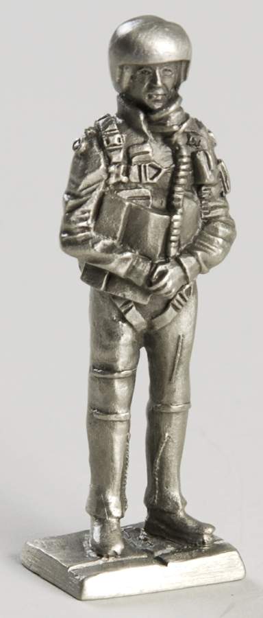 American Military Sculpture Collection Army Sgt - No Box by Franklin Mint-1