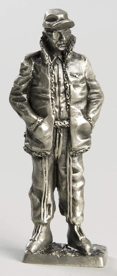 American Military Sculpture Collection Us Army Air Force Private-1945 - No Box by Franklin Mint-1