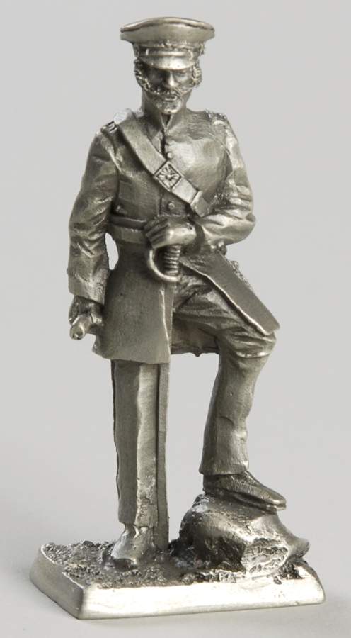American Military Sculpture Collection Us Army Infantry Lieutenant - No Box by Franklin Mint-1