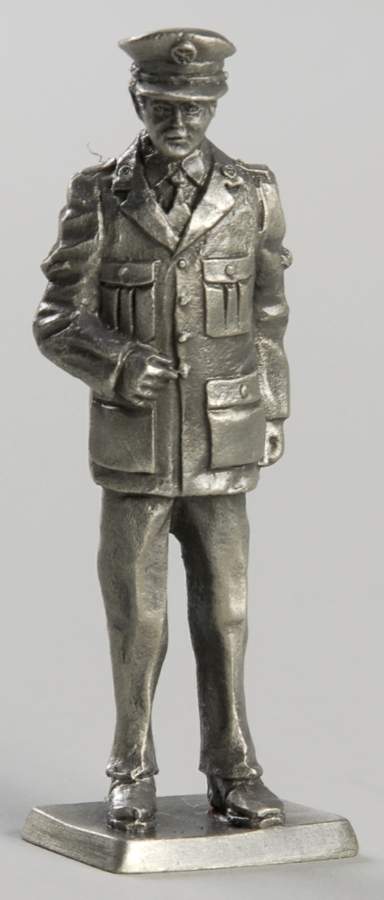 American Military Sculpture Collection Us Air Force Airman-1950 - No Box by Franklin Mint-1