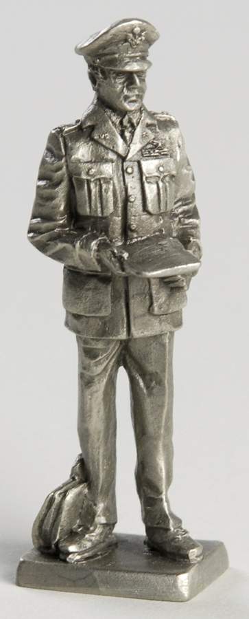 American Military Sculpture Collection Us Air Force Captain - No Box by Franklin Mint-1