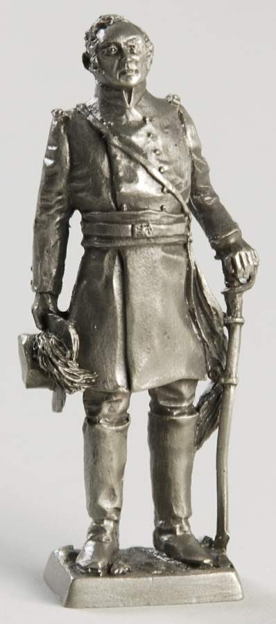 American Military Sculpture Collection Us Army Lieutenant Colonel - No Box by Franklin Mint-1