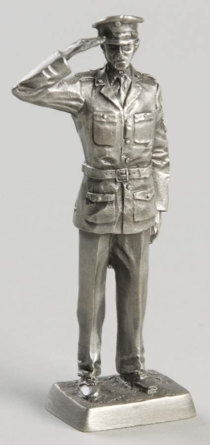 American Military Sculpture Collection Us Army Staff Sergeant - No Box by Franklin Mint-1
