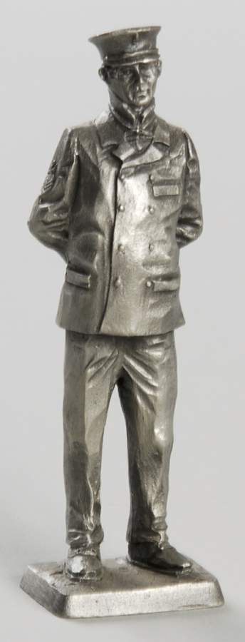 American Military Sculpture Collection Us Revenue Cutter Service Petty Officer - No Box by Franklin Mint-1