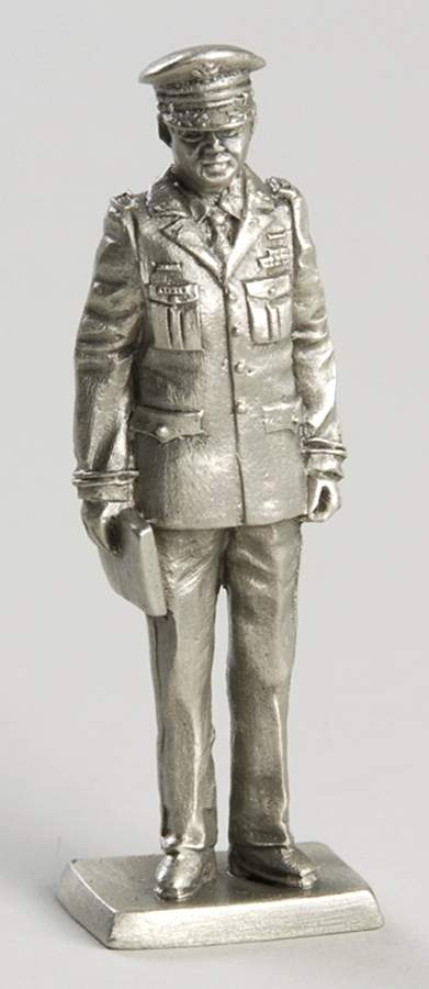 American Military Sculpture Collection Us Army Colonel-1964 - No Box by Franklin Mint-1