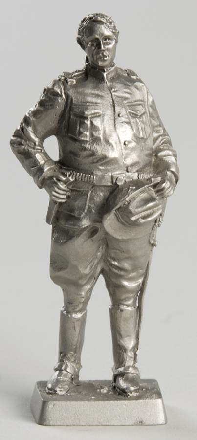 American Military Sculpture Collection Us Army Lieutenant Colonel-1899 - No Box by Franklin Mint-1