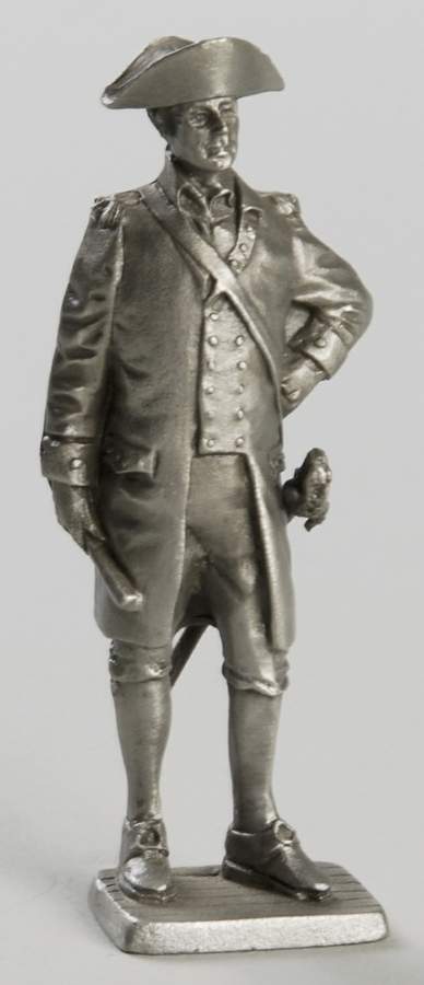 American Military Sculpture Collection Us Navy Captain - No Box by Franklin Mint-1