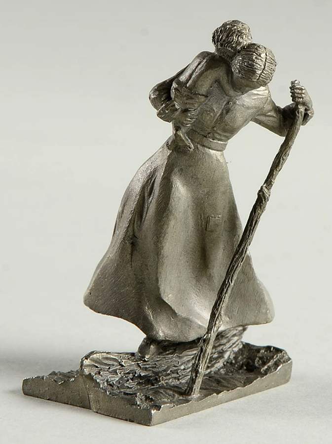 Parade of American People Across The Allegheny - No Box by Franklin Mint-1