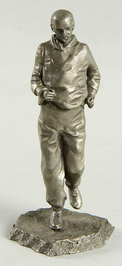 Parade of American People Jogging Into Shape - No Box by Franklin Mint-1