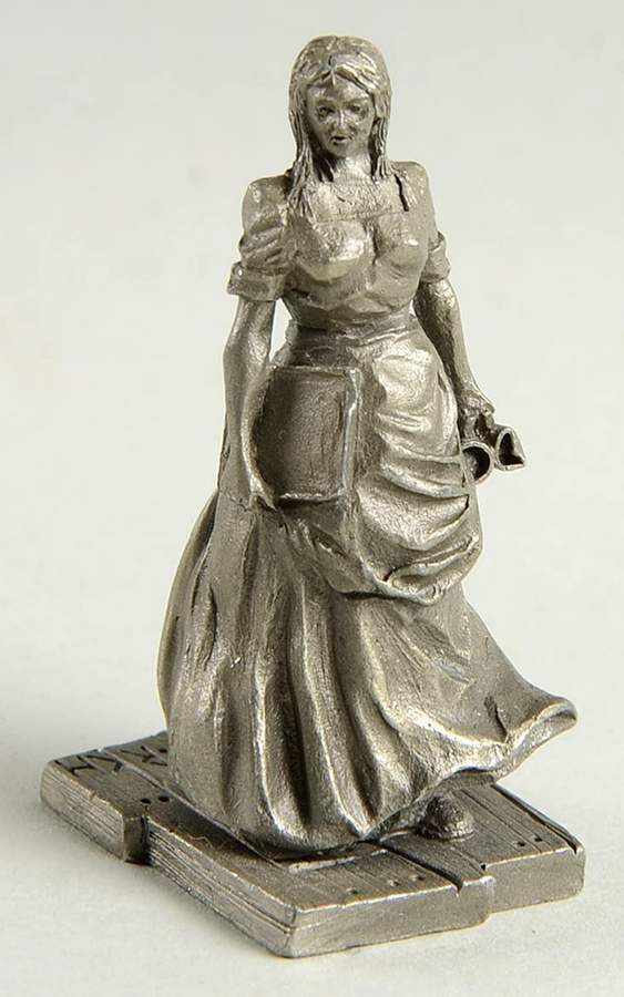 Parade of American People A Penny A Quart - No Box by Franklin Mint-1