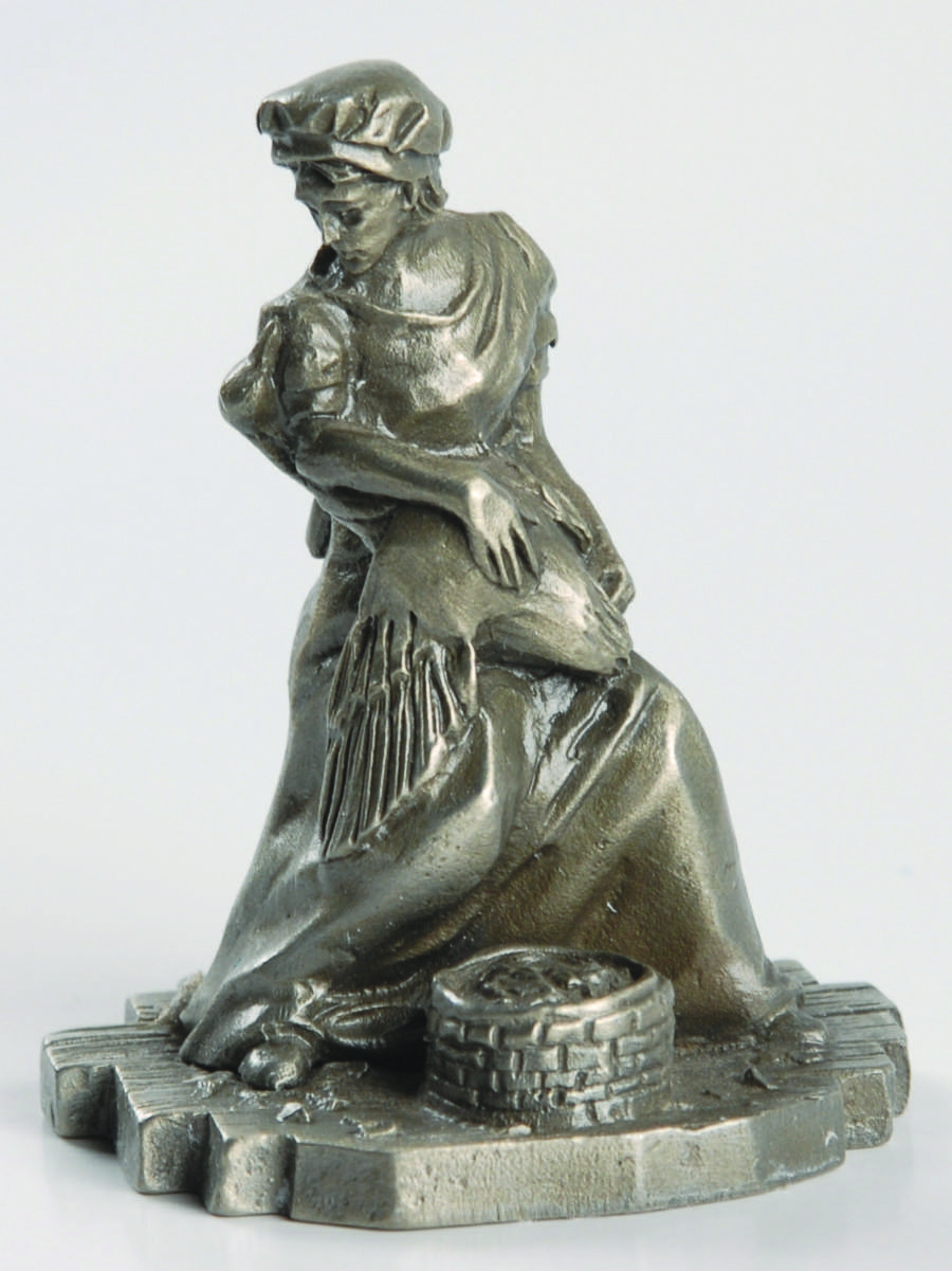 Parade of American People Goose Down Time - No Box by Franklin Mint-1