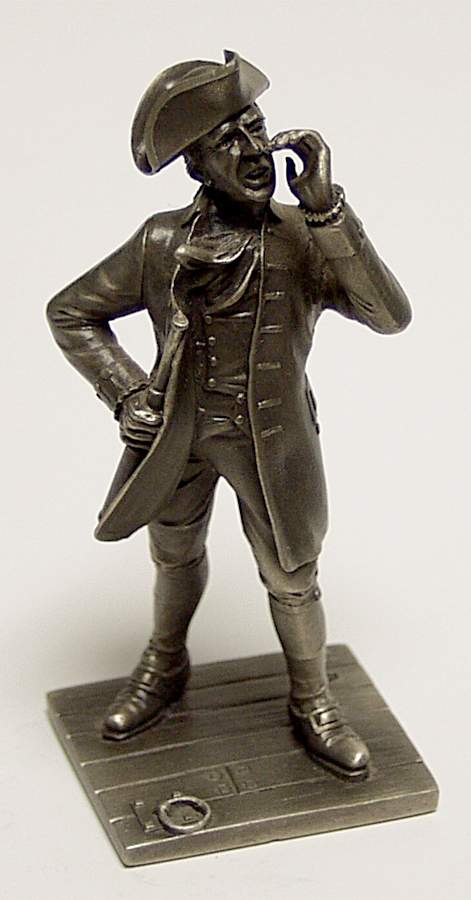 People of Colonial America-Figurine Sea Captain - No Box by Franklin Mint-1