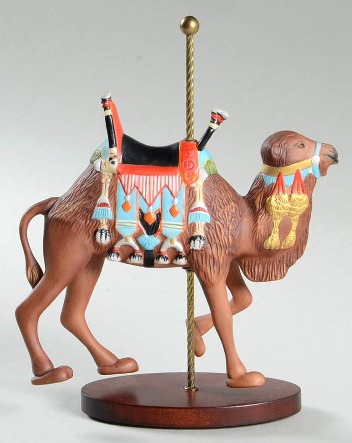 Treasury of Carousel Art Camel - No Box by Franklin Mint-1