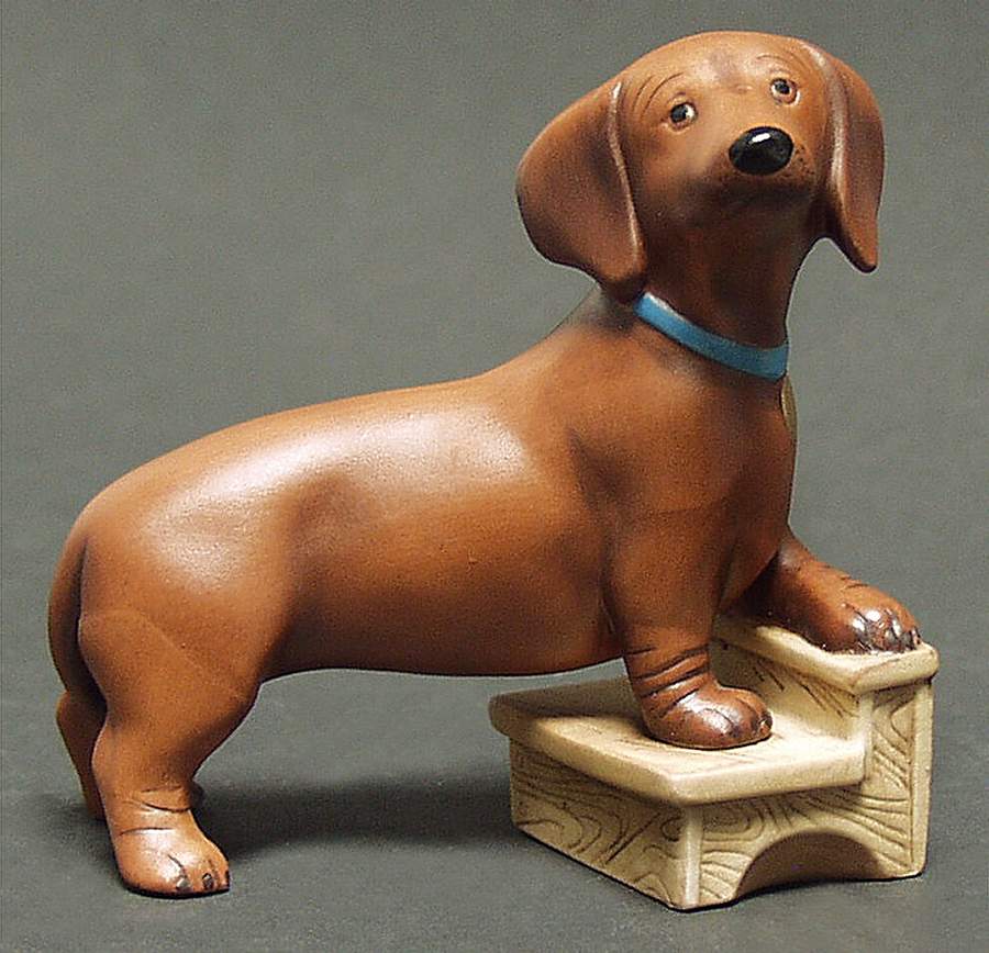 World of Puppies Dachshund - Boxed by Franklin Mint-1