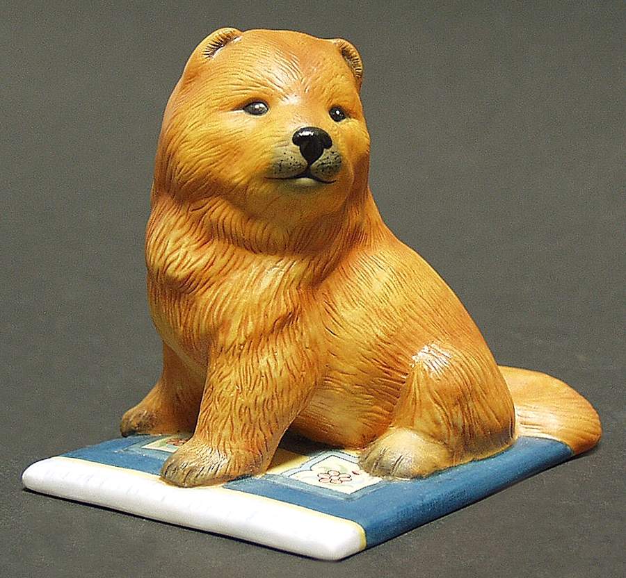 World of Puppies Chow Chow - Boxed by Franklin Mint-1
