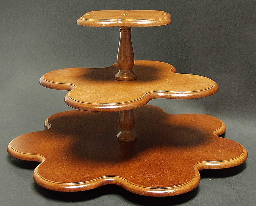 World of Puppies 3 Tier Wooden Display Rack - Display Rack Wood by Franklin Mint-1