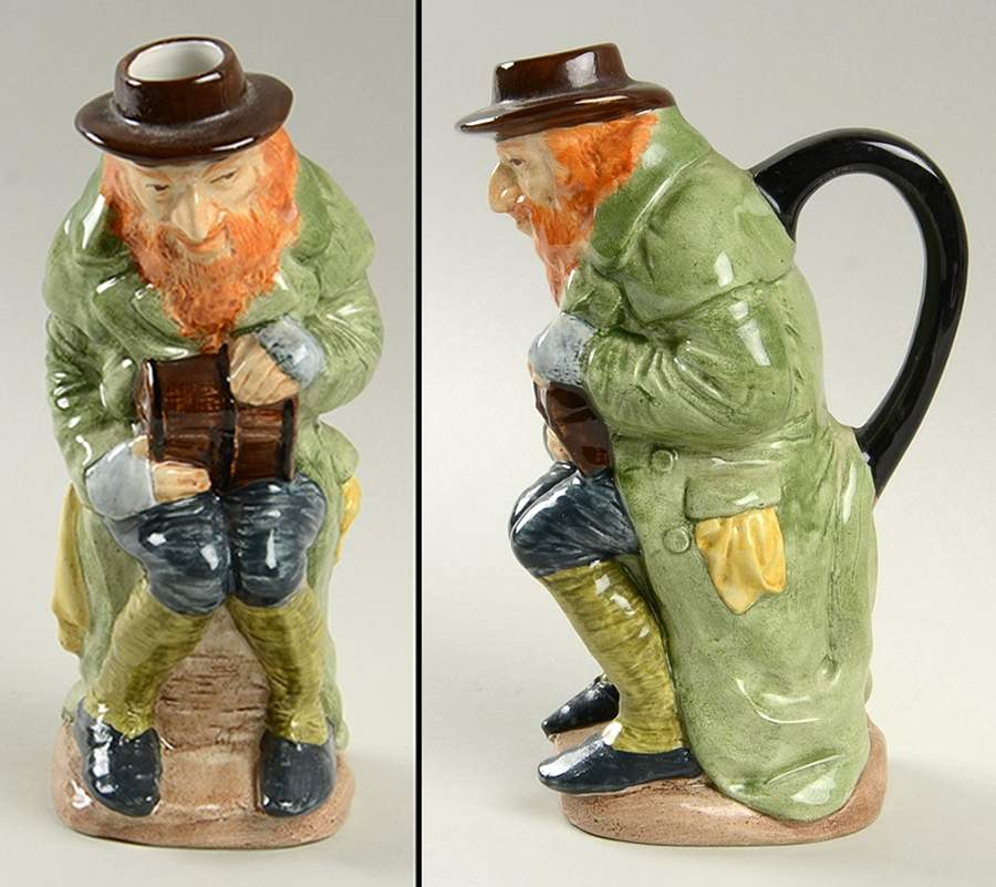 Charles Dickens Toby Jug Fagin - No Box by Franklin Mint-1