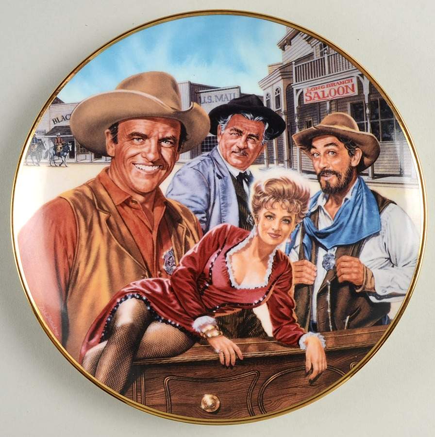 Gunsmoke 40th Anniversary - No Box by Franklin Mint-1