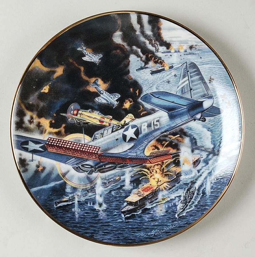 World War II Battle Of Midway - No Box by Franklin Mint-1