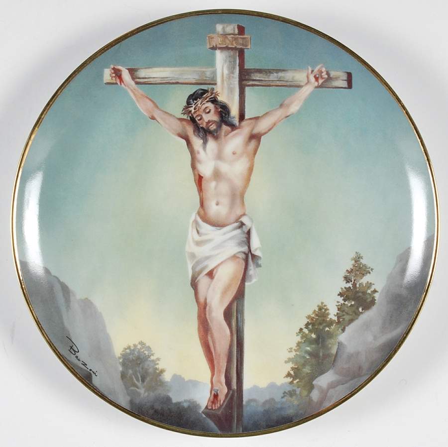 Bar Zoni Crucifixion - No Box by Franklin Mint-1