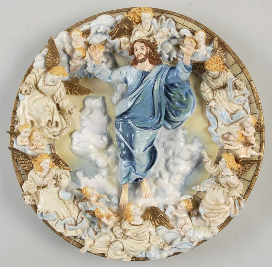 Franklin Mint Religious Relief The Transfiguration Of Christ - No Box by Franklin Mint-1