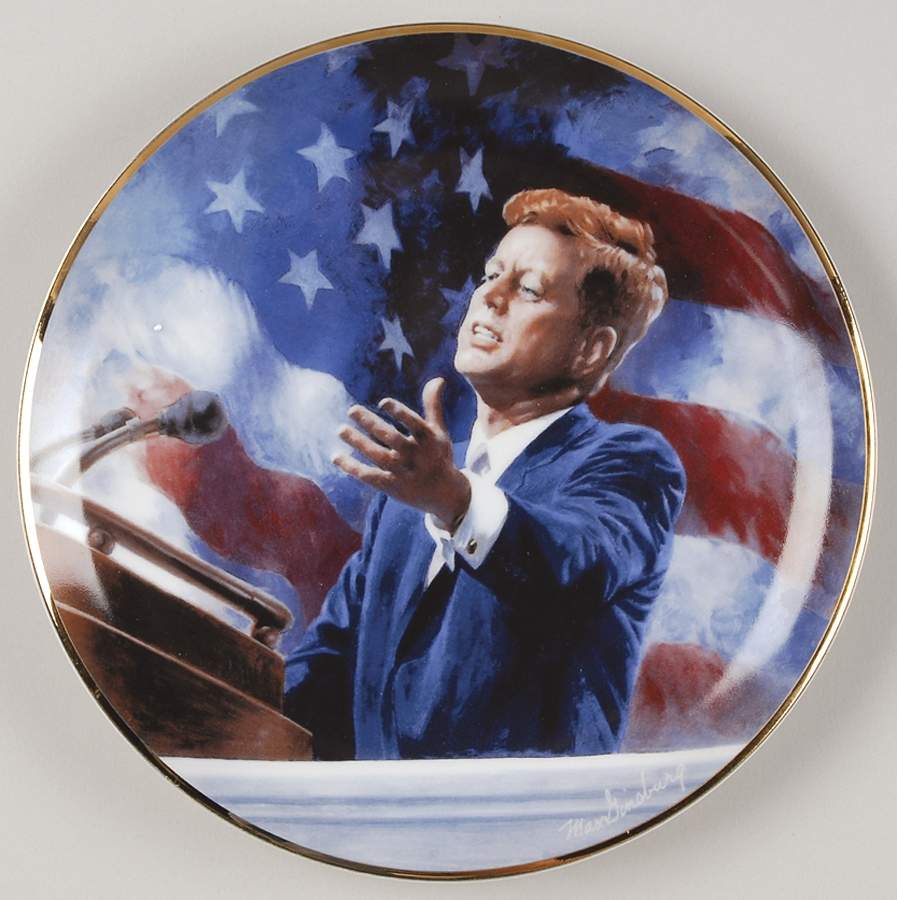 John F Kennedy-President A Tribute To John F Kennedy - No Box by Franklin Mint-1