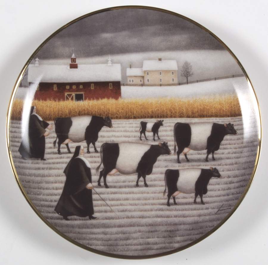 American Folk Art Holy Cow - No Box by Franklin Mint-1