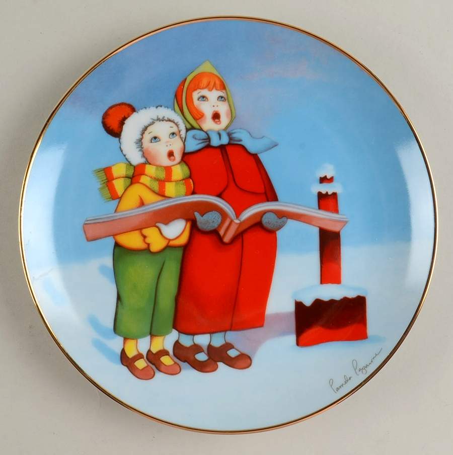 American Lung Association Christmas Carolers - No Box by Franklin Mint-1