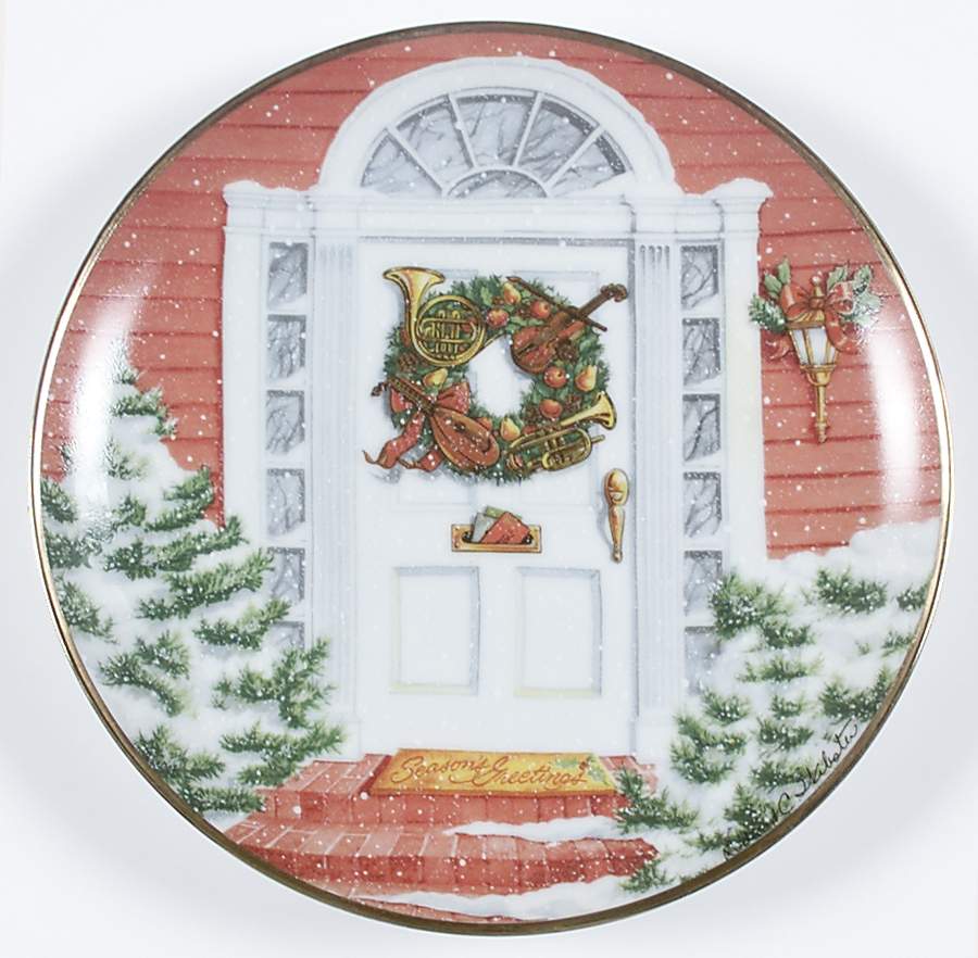 American Lung Association Christmas Wreath - No Box by Franklin Mint-1