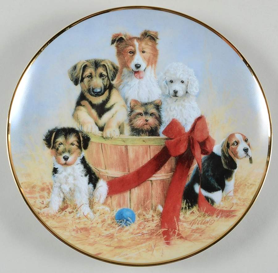 Aspca Basket Of Cheer - No Box by Franklin Mint-1