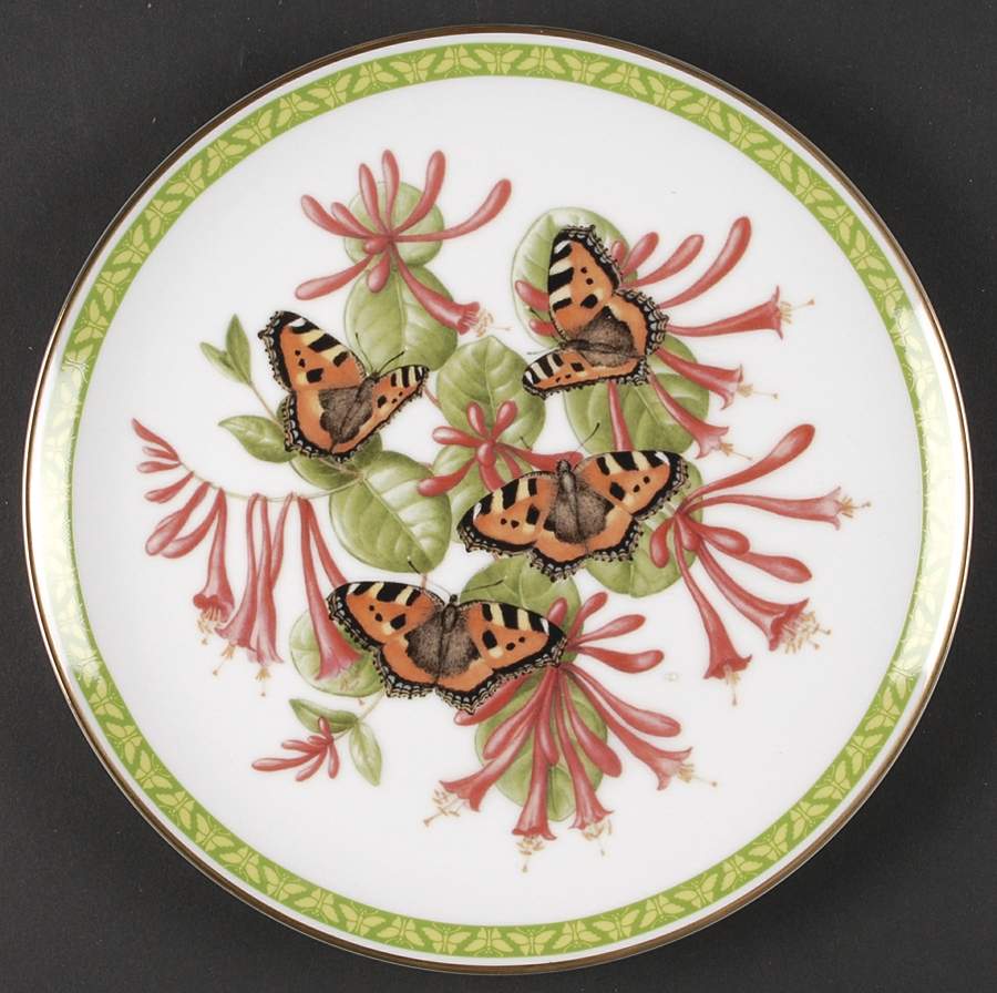 Butterflies of World Small Tortoiseshell - No Box by Franklin Mint-1