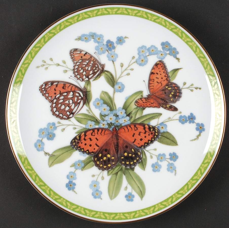 Butterflies of World Regal Fritillary - No Box by Franklin Mint-1