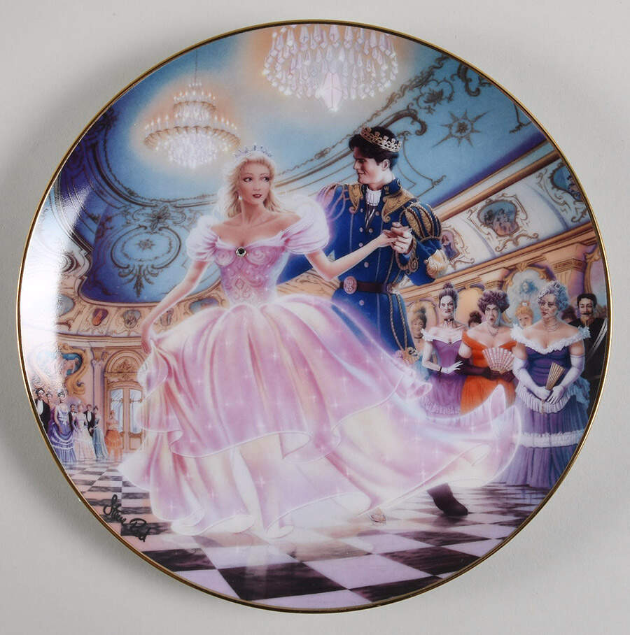 Cinderella First Dance - No Box by Franklin Mint-1