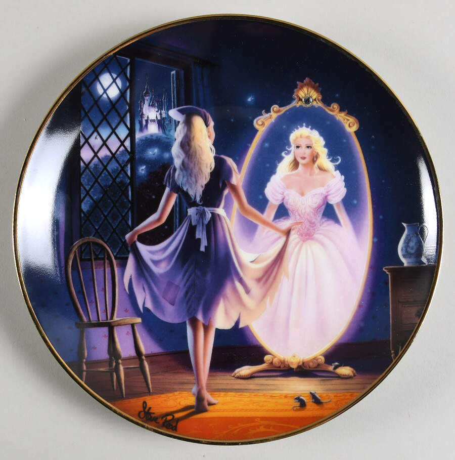 Cinderella Reflections Of A Dream - No Box by Franklin Mint-1