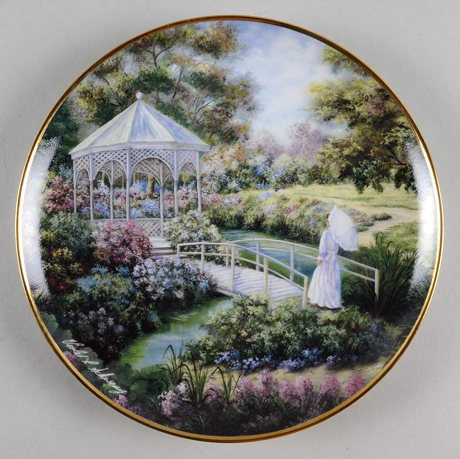 Country Cottages Garden Gazebo - No Box by Franklin Mint-1