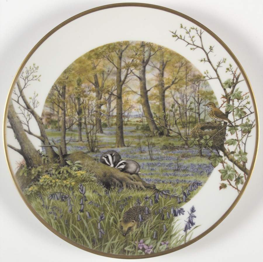 Country Year Woodlands In April - Boxed by Franklin Mint-1