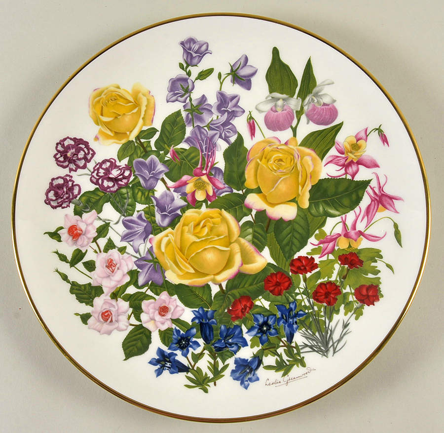 Flowers of the Year June - Boxed by Franklin Mint-1