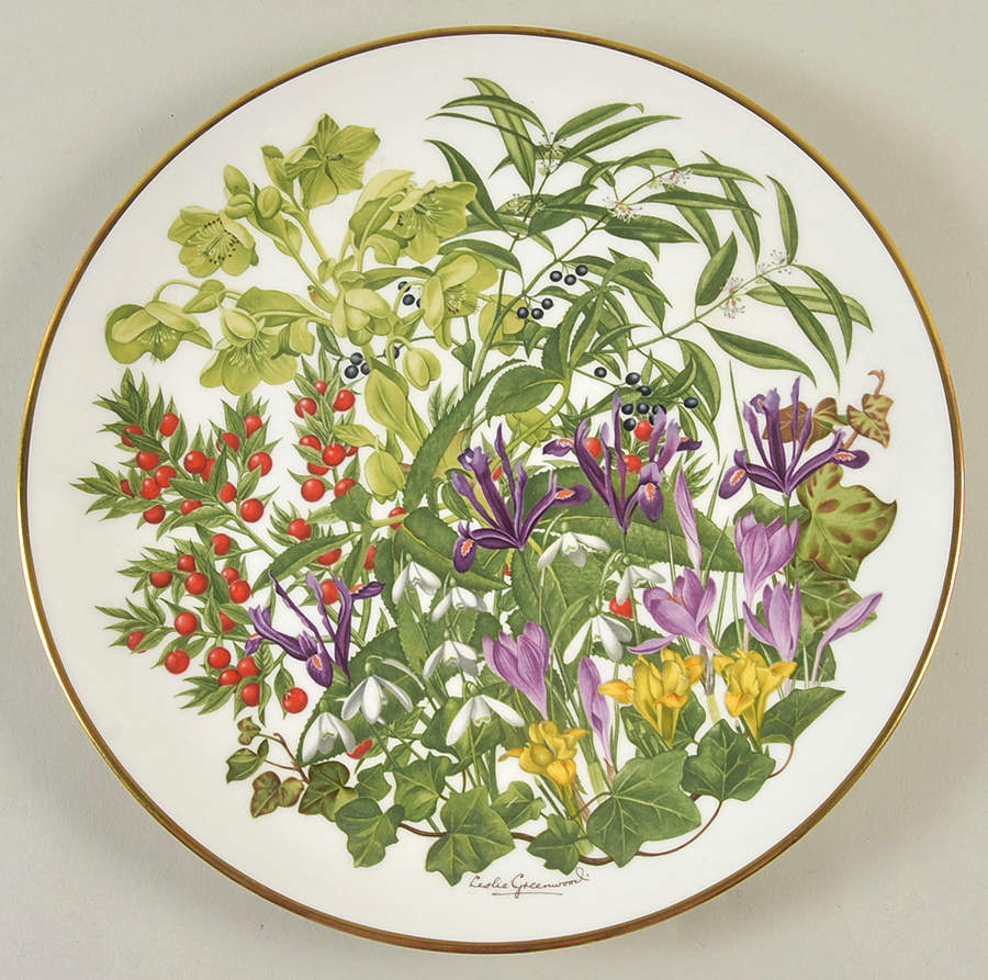 Flowers of the Year February - Boxed by Franklin Mint-1
