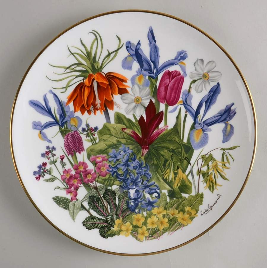 Flowers of the Year April - No Box by Franklin Mint-1
