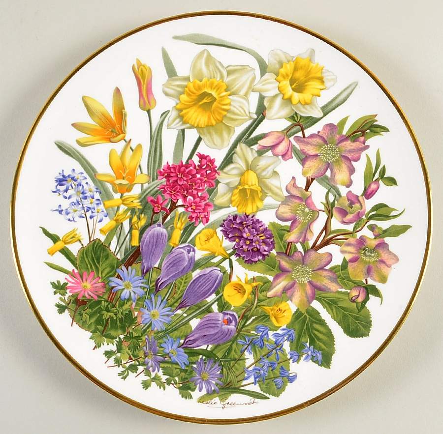 Flowers of the Year March - Boxed by Franklin Mint-1