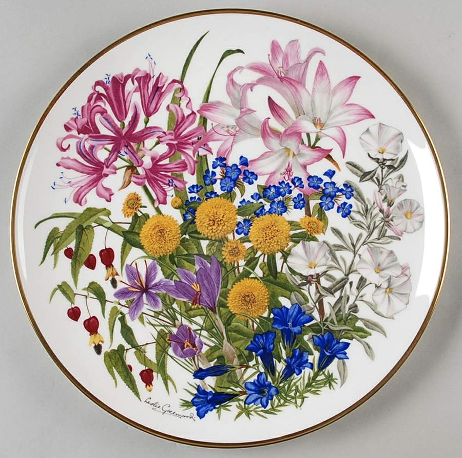 Flowers of the Year October - Boxed by Franklin Mint-1