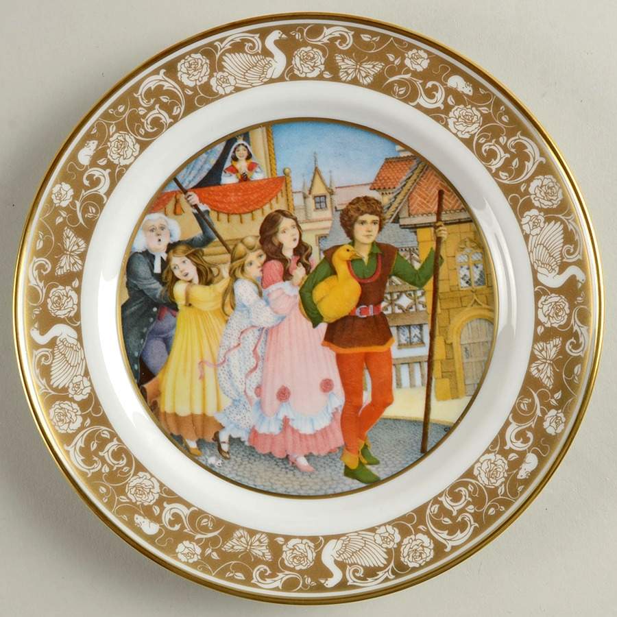 Grimm's Fairy Tales Golden Goose - No Box by Franklin Mint-1