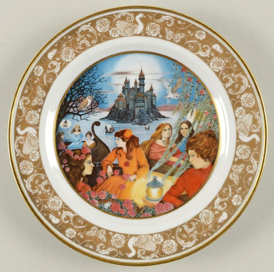Grimm's Fairy Tales Twelve Dancing Princesses - No Box by Franklin Mint-1