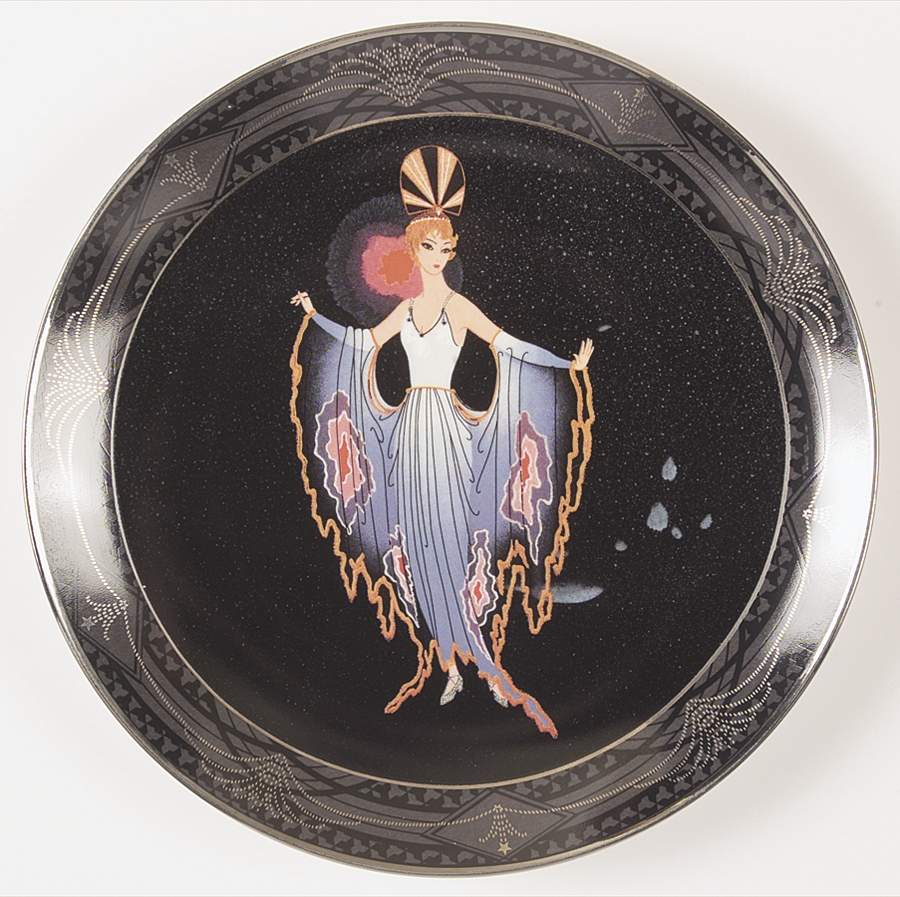 House of Erte' Twilight - No Box by Franklin Mint-1