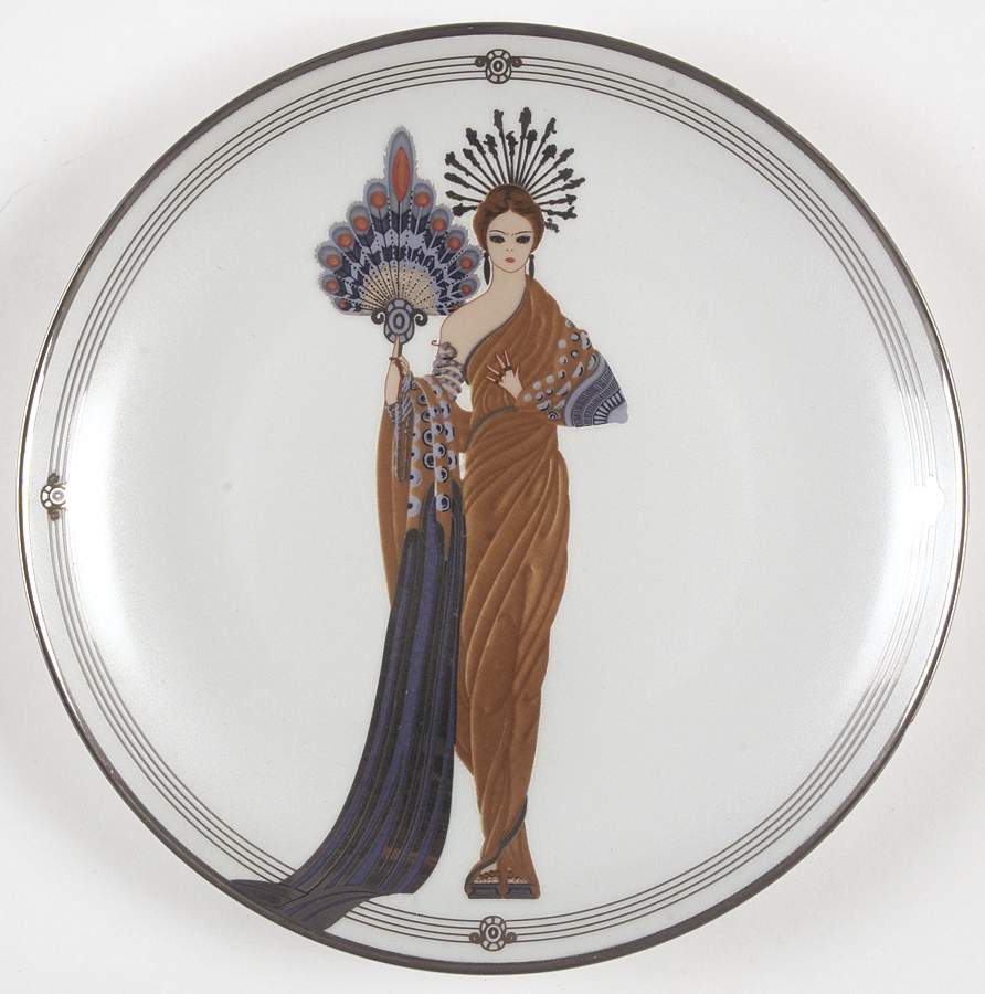 House of Erte' Athena - No Box by Franklin Mint-1