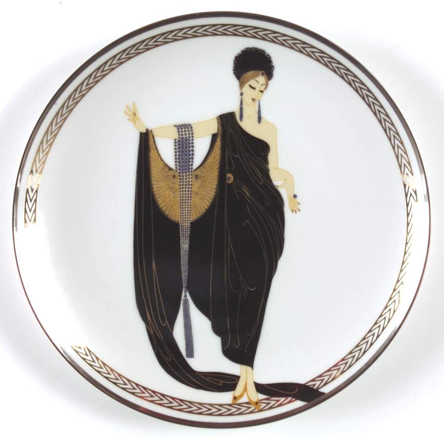 House of Erte' Glamour - No Box by Franklin Mint-1